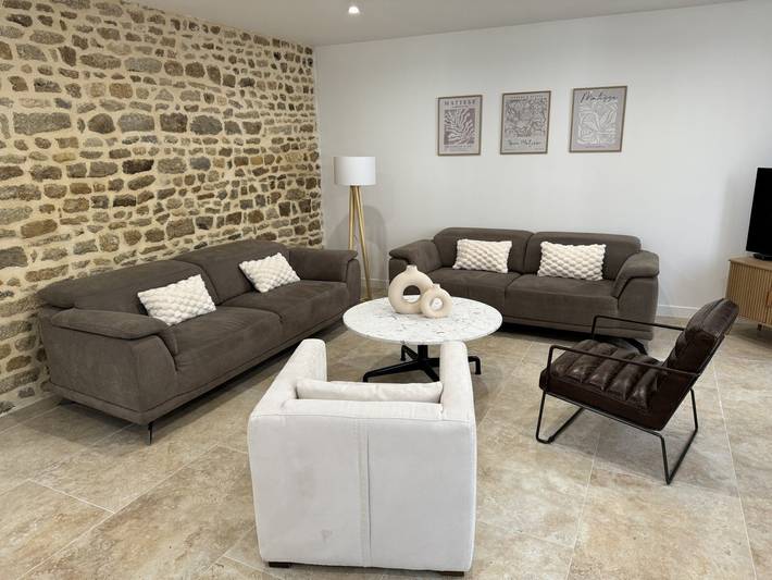 Gîte pour 14 personnes, avec jardin et terrasse en Normandie - 2