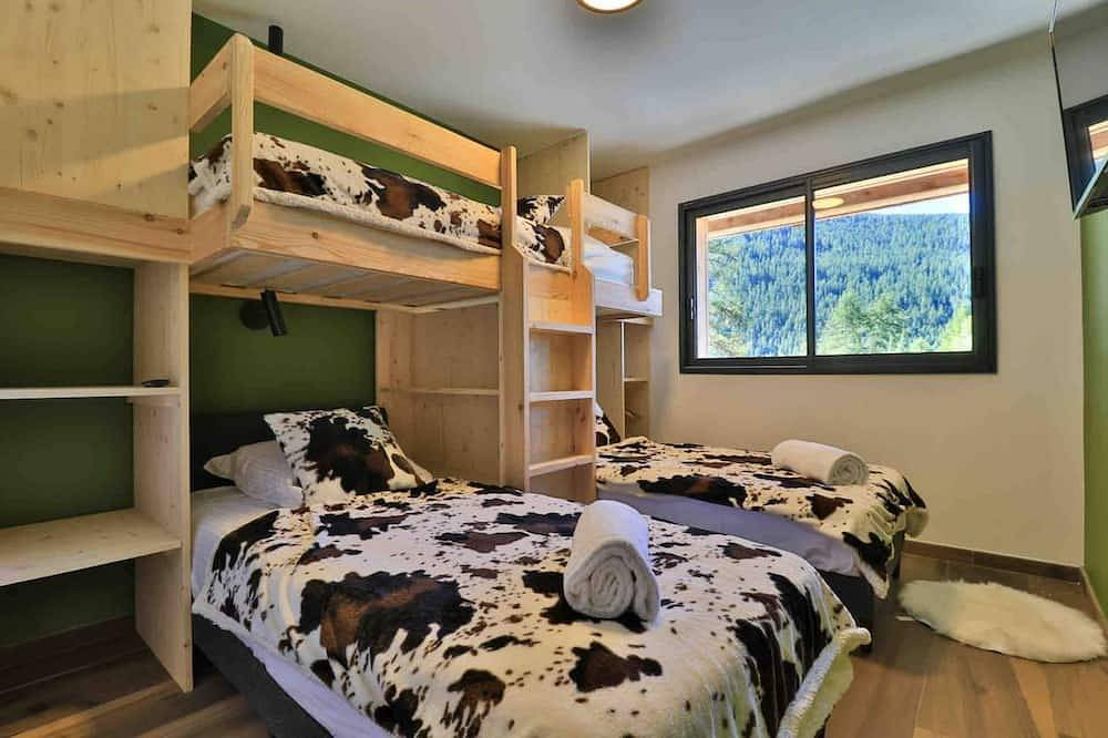 Chalet Haut de Gamme 4* for 12pers with Jaccuzzi, Sauna+Gym in Les Orres, Nationalpark Écrins