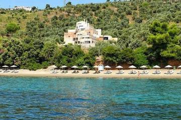 Villa mit pool für 4 Personen, mit Terrasse und Garten, mit Haustier auf Skiathos