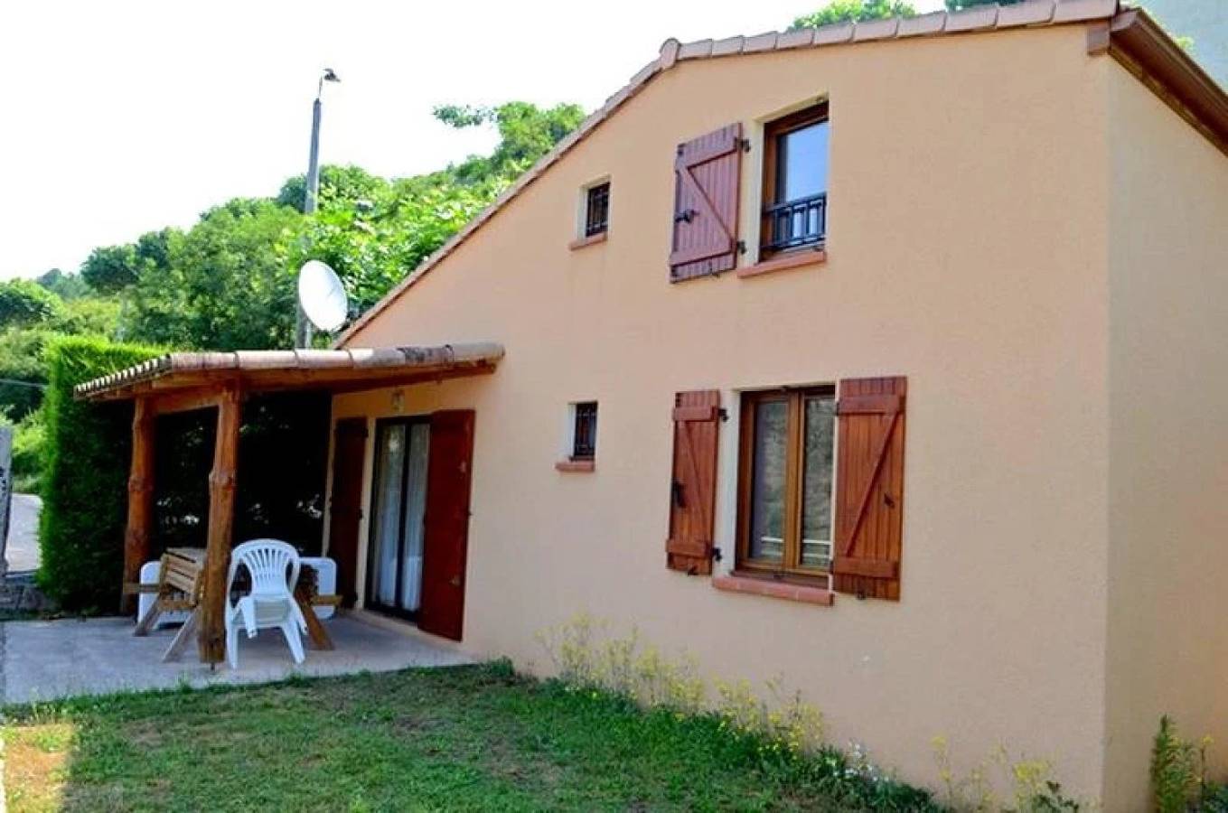 Zecamping 4 étoiles piscine animations chalet Tv 45m2 6 pers in Saint-Rome-de-Tarn, Parc naturel régional des Grands Causses