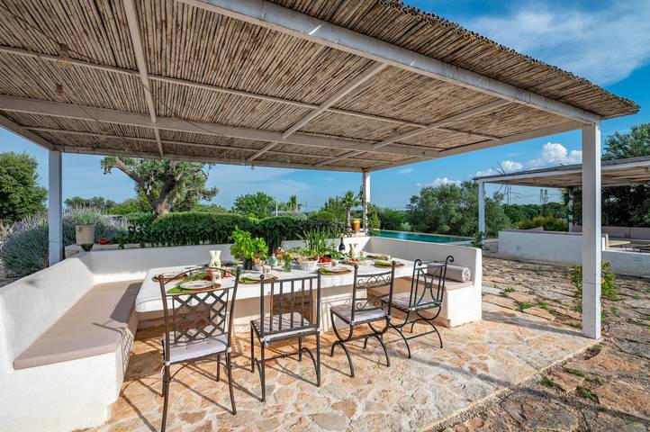 Villa 'Trullo Nostress with Pool' with Garden, Terrace & Wi-Fi in Villa Castelli, Salento