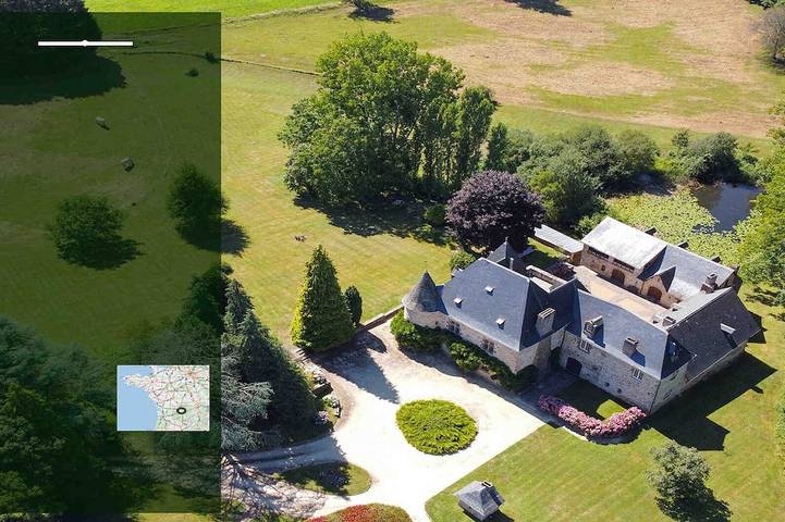 Château pour 23 personnes en Corrèze