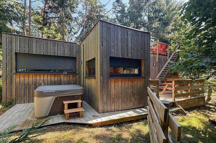 Maison de vacances pour 4 personnes, avec sauna
