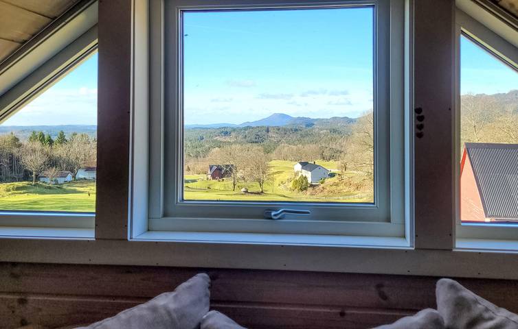 Ganze Ferienwohnung, Ferienwohnung für 4 Personen mit Terrasse in Stord