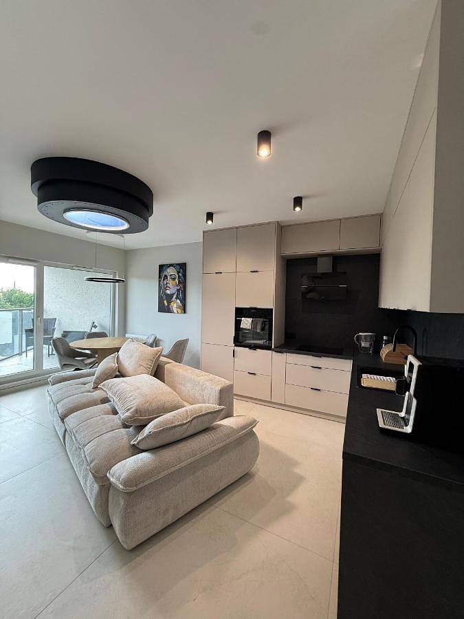 Apartament wakacyjny dla 6 osób, z Balkon i Taras oraz Widok w Chorzów