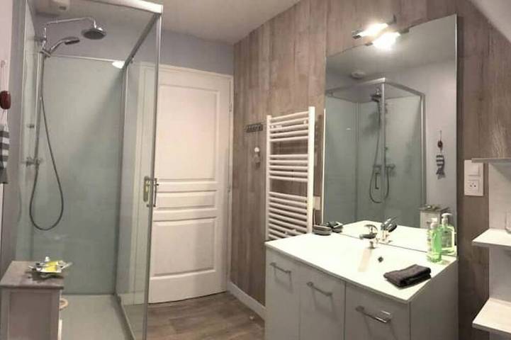 Ganze Wohnung, Appartement Duplex de Charme Le Grenier de la Tour in Tréguier, Rosa Granitküste