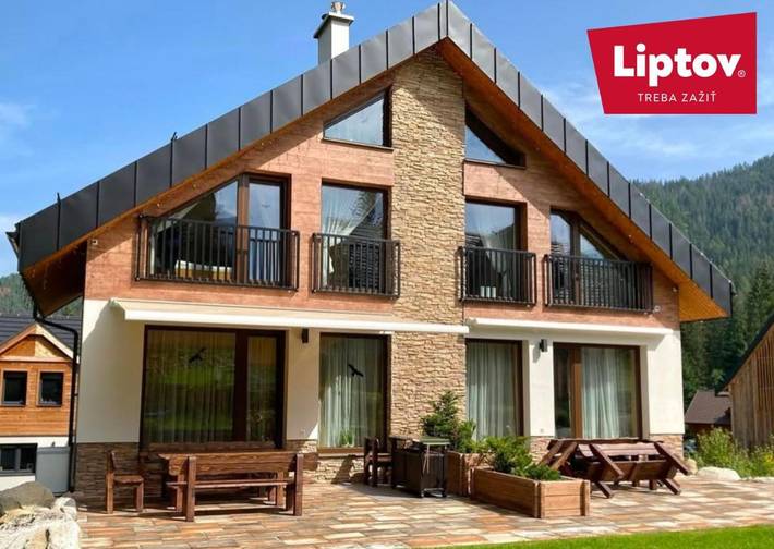 Dom dla 6 osób, z widok i sauna oraz ogród i taras - 1