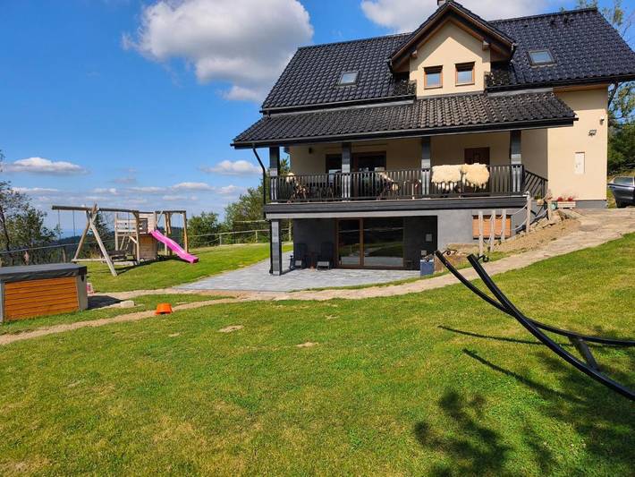 Zakwaterowanie u rodziny goszczącej dla 2 osób, z taras i ogród oraz widok w Stryszawa