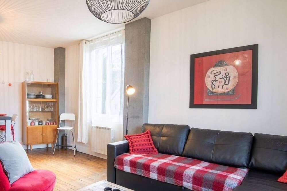 Appartement De Vacances pour 4 Personnes dans Amboise, Vallée de la Loire