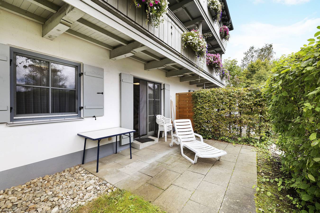 Ganze Wohnung, Apartment 'Fewo Brünnstein - Nr 2, Pool, Sauna' mit Bergblick, privater Terrasse und Wlan in Oberaudorf, Bayerische Alpen