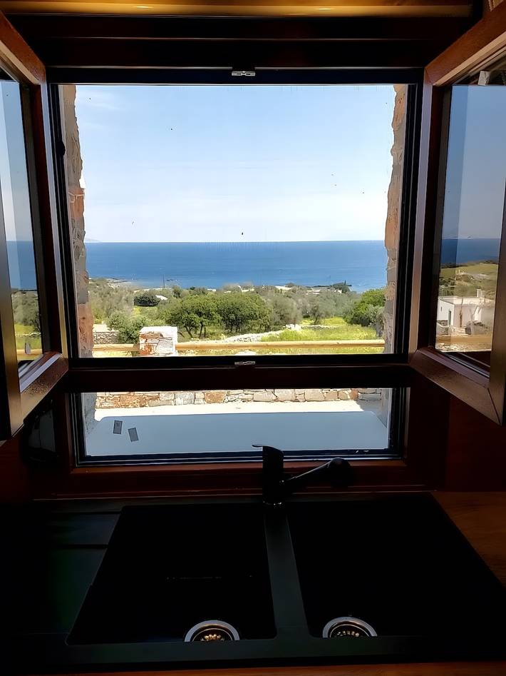 Maison de vacances pour 4 personnes, avec balcon dans Naxos