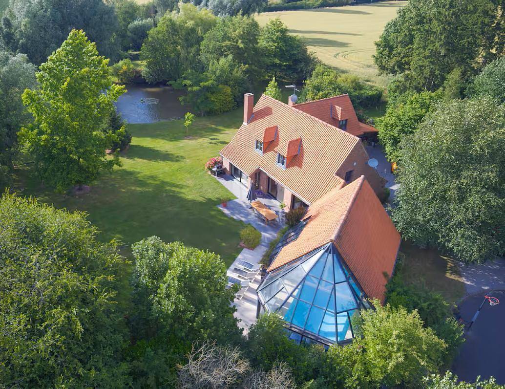 La maison du Lac in Marcq-en-Barœul, Lille und Umgebung