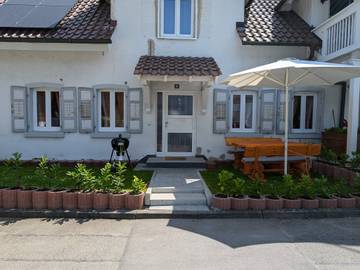 Gîte pour 4 personnes, avec balcon et balcon/terrasse à Bermatingen