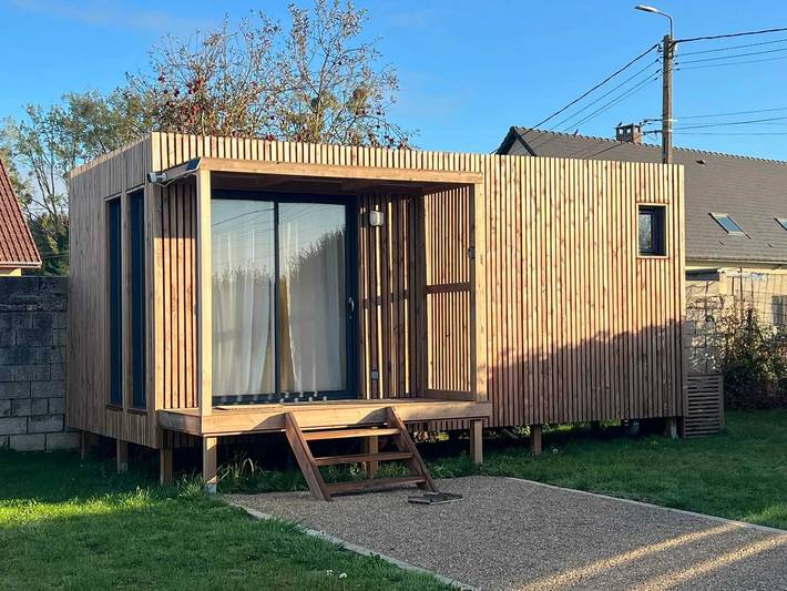 Gîte pour 2 personnes, avec terrasse à Acheux-en-Vimeu