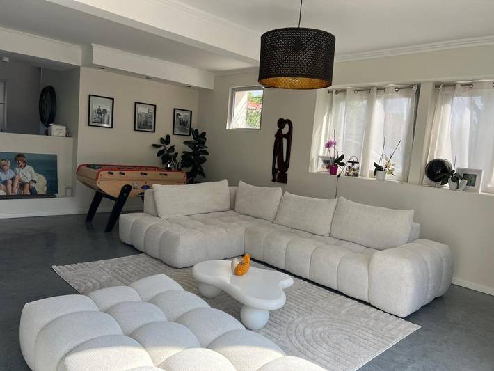 Ferienhaus mit Meerblick für 8 Personen, mit Ausblick und Garten sowie Pool in Nizza - 4
