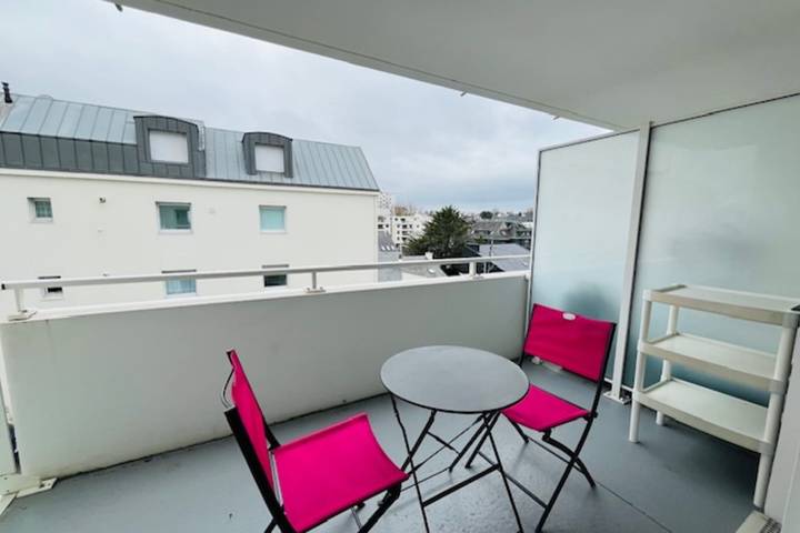 Appartement de vacances pour 4 personnes, avec balcon à Vannes