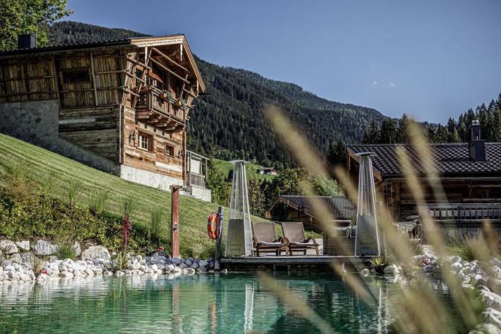Chalet für 7 Personen, mit Ausblick und Pool sowie Garten und Sauna, mit Haustier in Wagrain - 2
