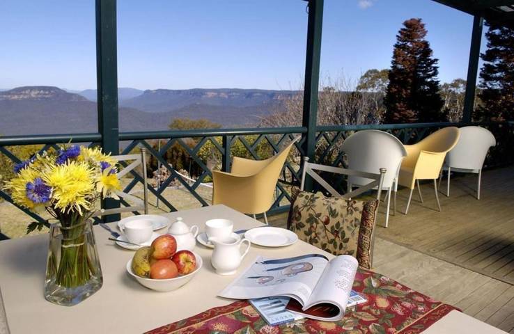 Vakantiehuis voor 8 personen, with uitzicht and balkon as well as tuin in de Blue Mountains