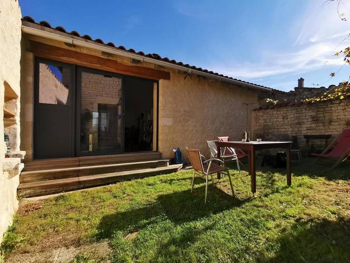 Maison de vacances pour 3 personnes, avec jardin et vue