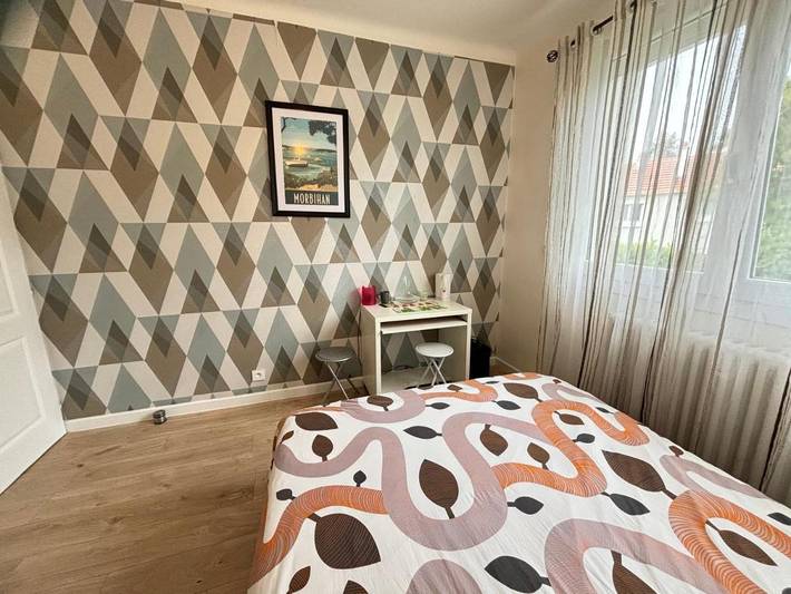 Location de vacances pour 2 personnes, avec terrasse ainsi que jardin et vue à Saint-Herblain - 4