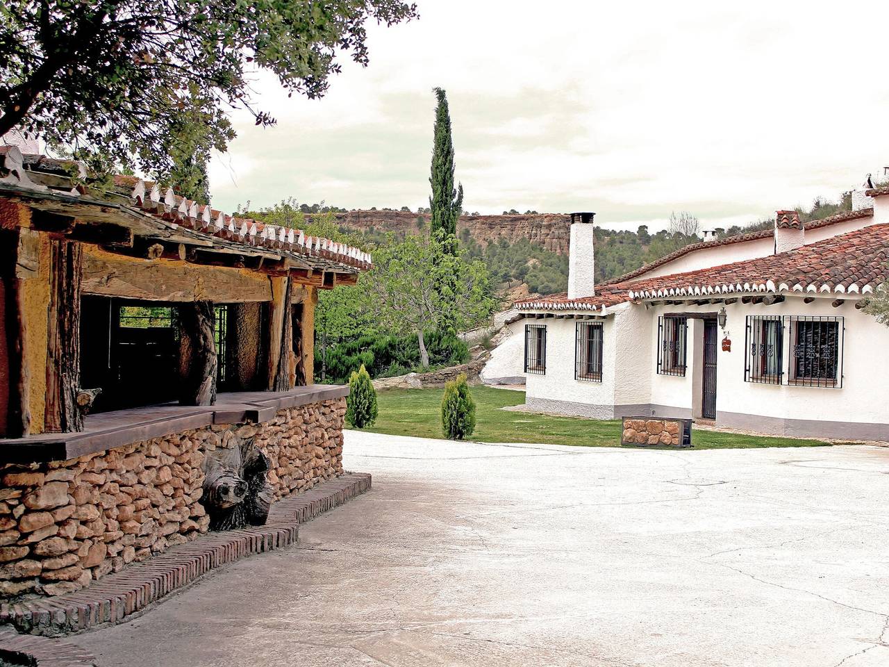 Villa près de Grenade avec vue sur la Sierra in Alcudia de Guadix, Valle del Zalabí