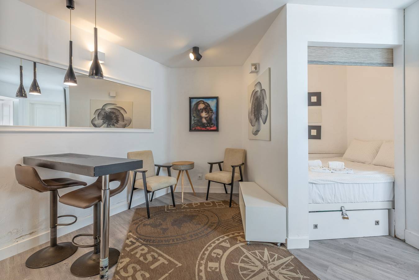 Geheel appartement, Madragoa Knus Studio in Lissabon, Costa de Lisboa