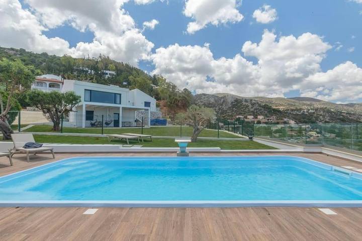 Villa pour 10 personnes, avec jardin ainsi que piscine et jacuzzi dans Malia - 2
