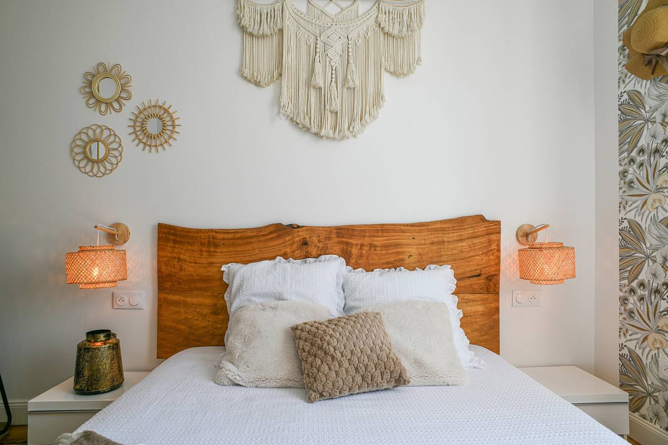 Ganze Wohnung, Maison du Bonheur – „Boho“-Zimmer mit gemeinsamem Garten in Le Pin (Isère), Paladru-See