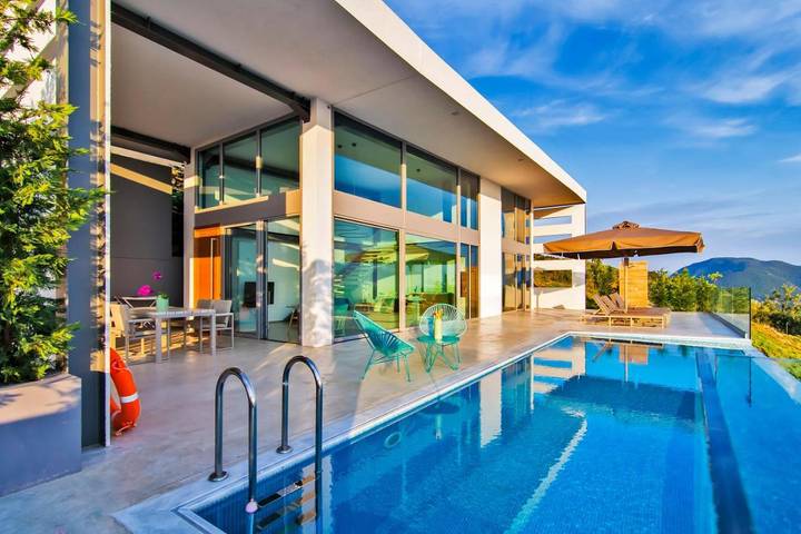 Villa per 4 persone, con panorama e piscina nonché terrazza - 1