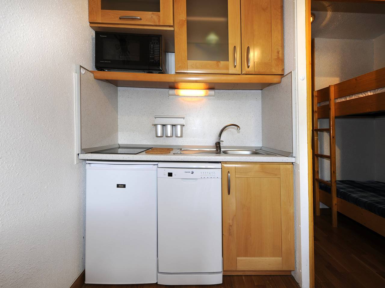 Ganzes Studio, Gemütliches Studio · Ski-in/Ski-out · Südbalkon in Les Menuires, Saint-Martin-de-Belleville