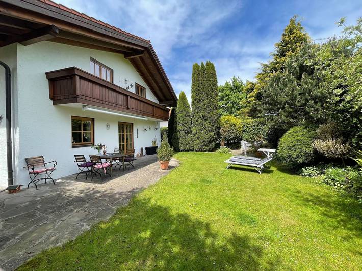 Ferienhaus für 5 Personen, mit Terrasse und Garten, mit Haustier