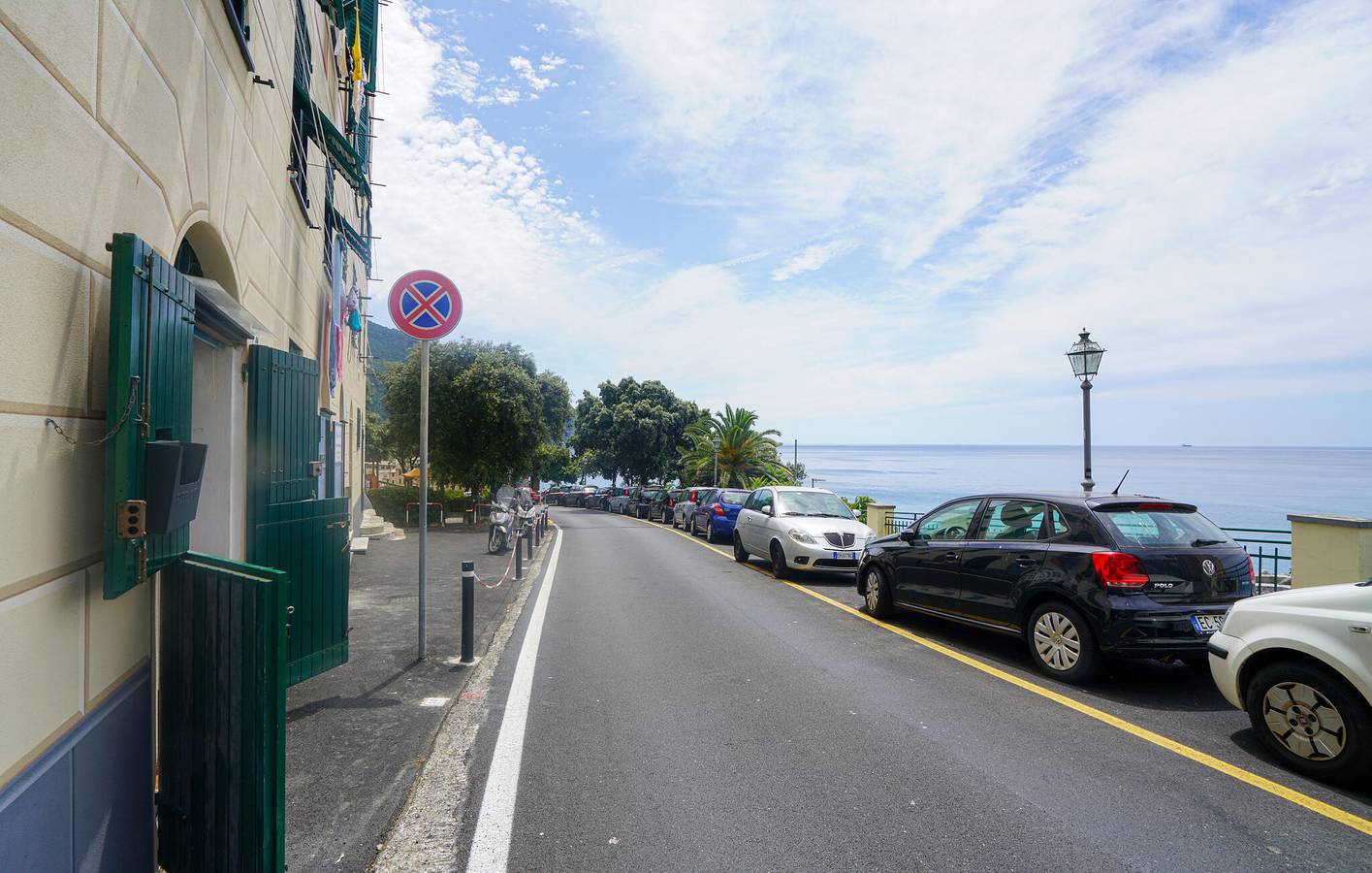 Appartement de vacances entier, Appartement en bord de mer avec climatisation, télévision, cuisine et lits superposés in Camogli, Riviera di Levante