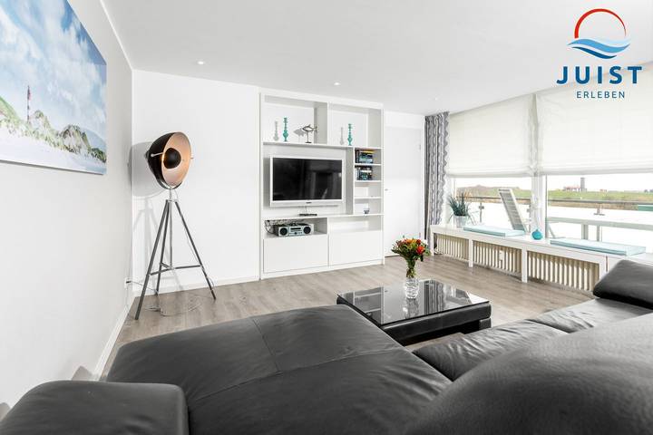 Ferienwohnung für 6 Personen, mit Balkon und Ausblick auf Juist
