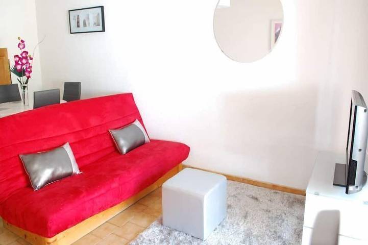Appartement de vacances pour 4 personnes, avec jardin et terrasse