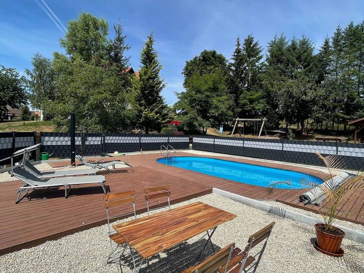Ferienhaus für 3 Personen, mit Garten und Pool sowie Sauna und Ausblick in Pottenstein - 3