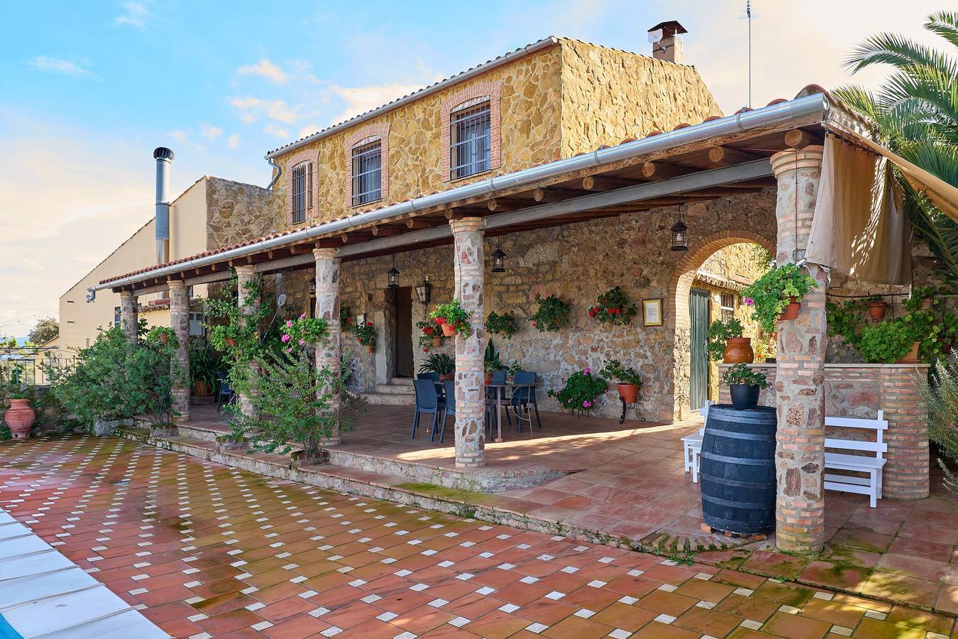 Casa Rural 'Obejuelo - Pedroches' con piscina, Wi-Fi y aire acondicionado in Villanueva de Córdoba, Sierra Morena