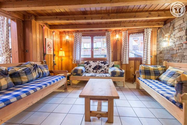 Chalet pour 14 personnes, avec balcon, animaux acceptés dans La Plagne - 2