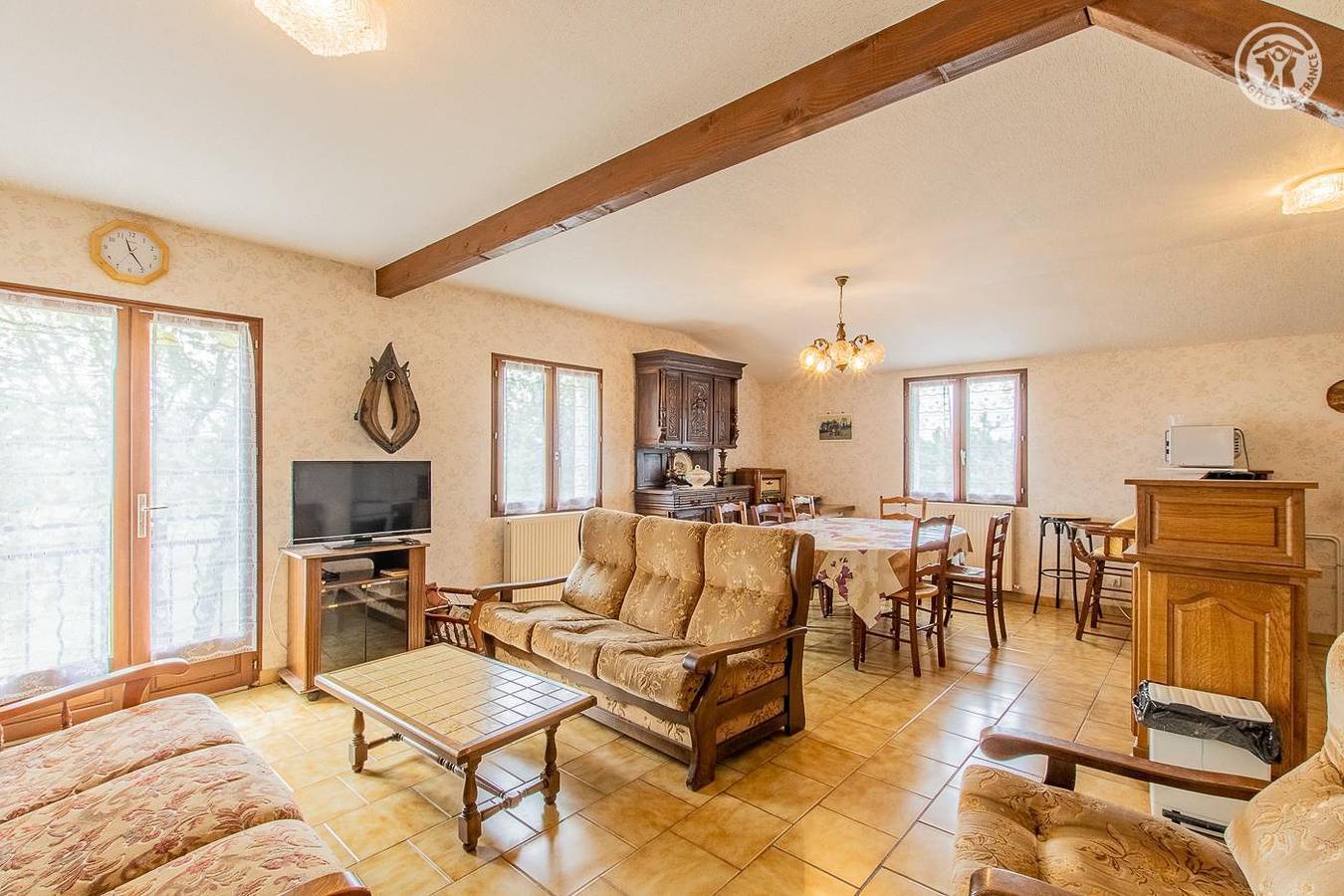 Gîte voor 6 personen met tuin in Reclesne, Autun en omgeving