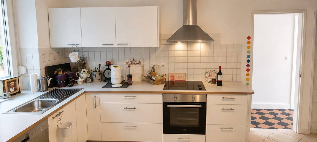 Ganze Wohnung, Ferienwohnung 'Haus Burghalde' mit gemeinsamer Terrasse, Garten und Wlan in Bleichheim, Herbolzheim