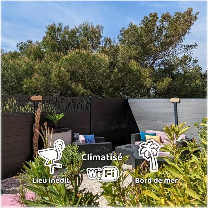 Gîte pour 4 personnes, avec jardin et vue dans Plage La Capte - 2