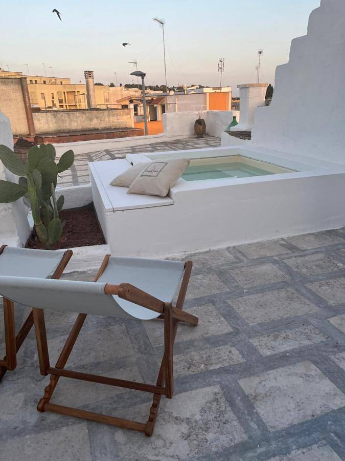 B&b per 2 persone, con piscina e panorama nonché giardino a Casarano