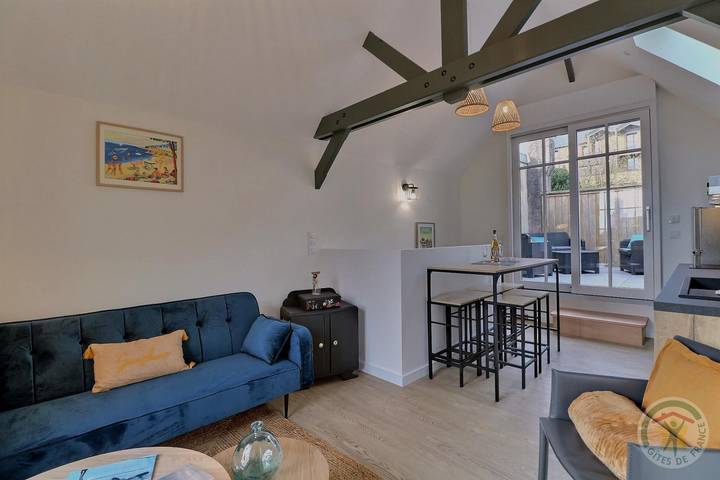 Gîte pour 2 personnes, avec Terrasse et Vue dans Plage du Prieuré - 3