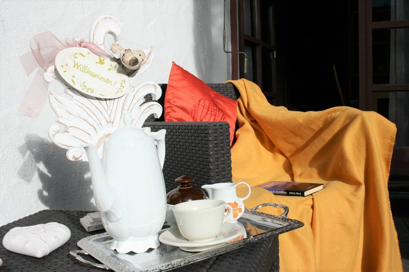 Ganze Ferienwohnung, Ferienwohnung - Apartment  Sabine - Urlaub mit Hund in Peiting, Romantische Straße
