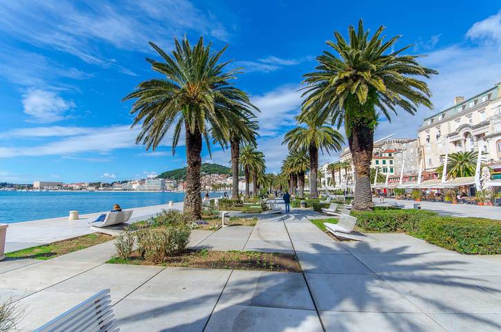 Apartament wakacyjny dla 4 osób, z widok w Split