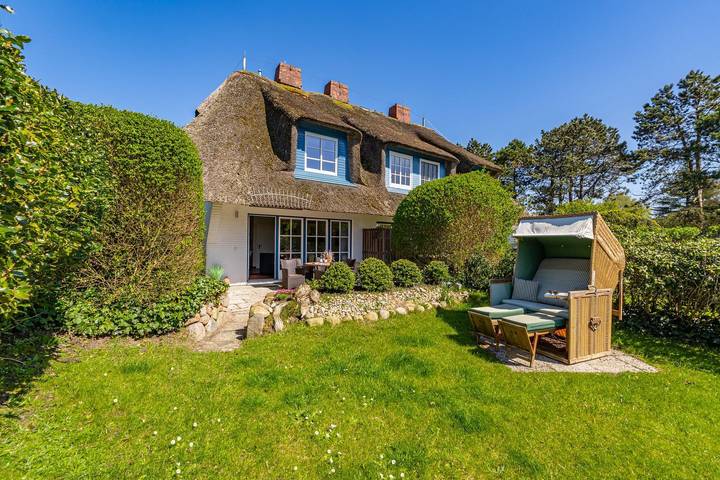 Ferienhaus für 4 Personen, mit Terrasse und Garten sowie Ausblick in Sylt-Ost