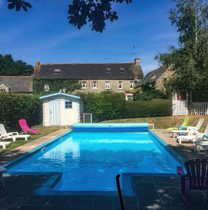 Maison de vacances pour 6 personnes, avec jardin ainsi que piscine et vue, animaux acceptés - 1