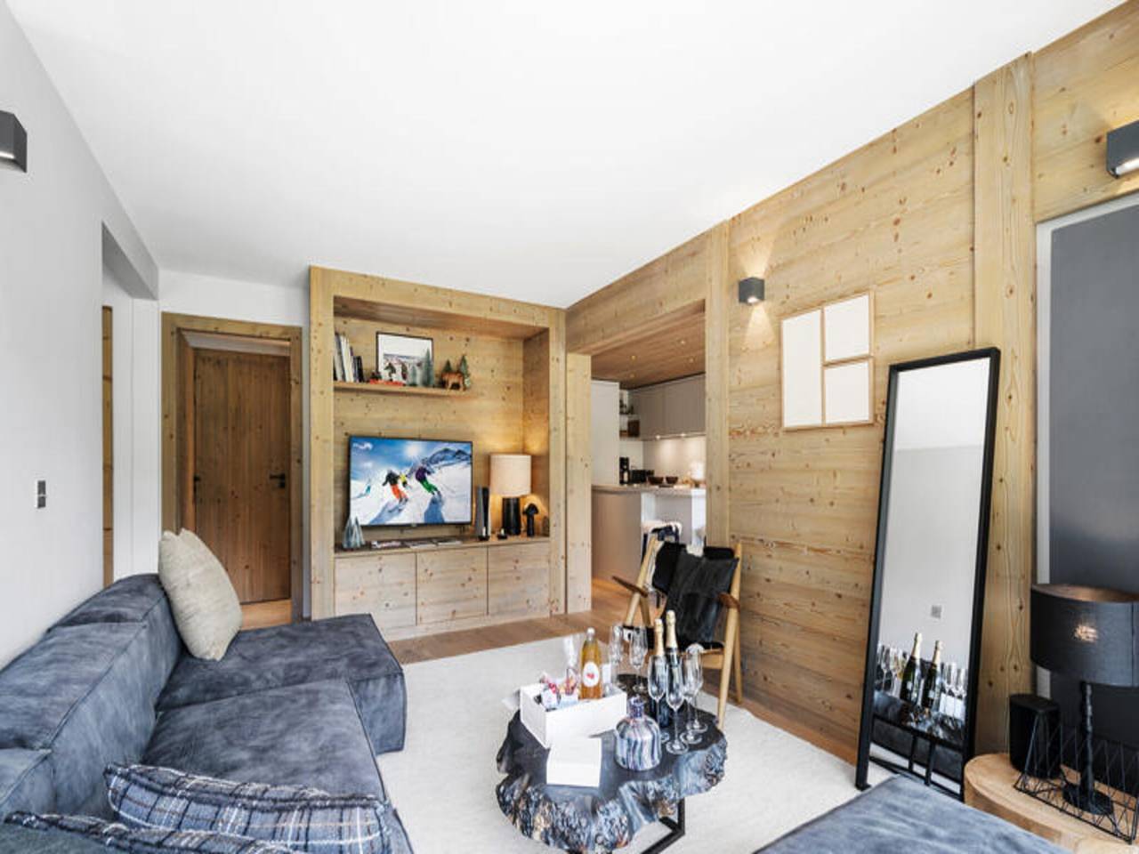 Apartamento entero, Apartamento con acceso directo a las pistas de esquí y vistas in Saint-Bon-Tarentaise, Les Trois Vallées