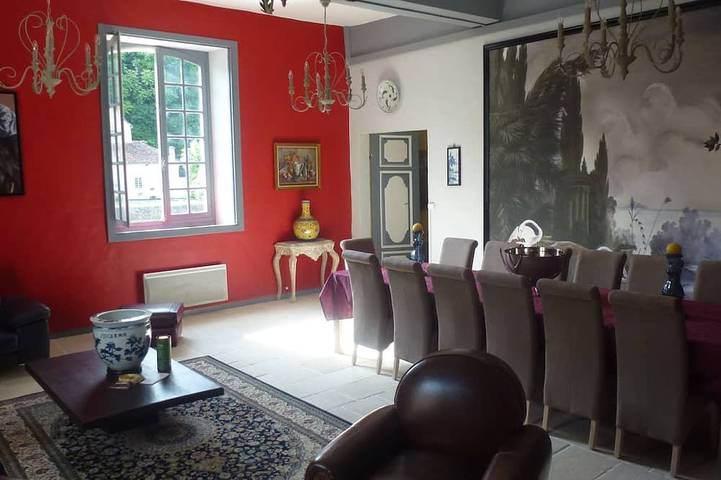 Maison de vacances pour 12 personnes, avec Terrasse et Jardin