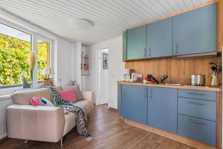 Ganze Wohnung, Treibhaus - für 2 Personen, Strandkorb, Himmelbett, Zentrumsnähe in Büsum, Kreis Dithmarschen