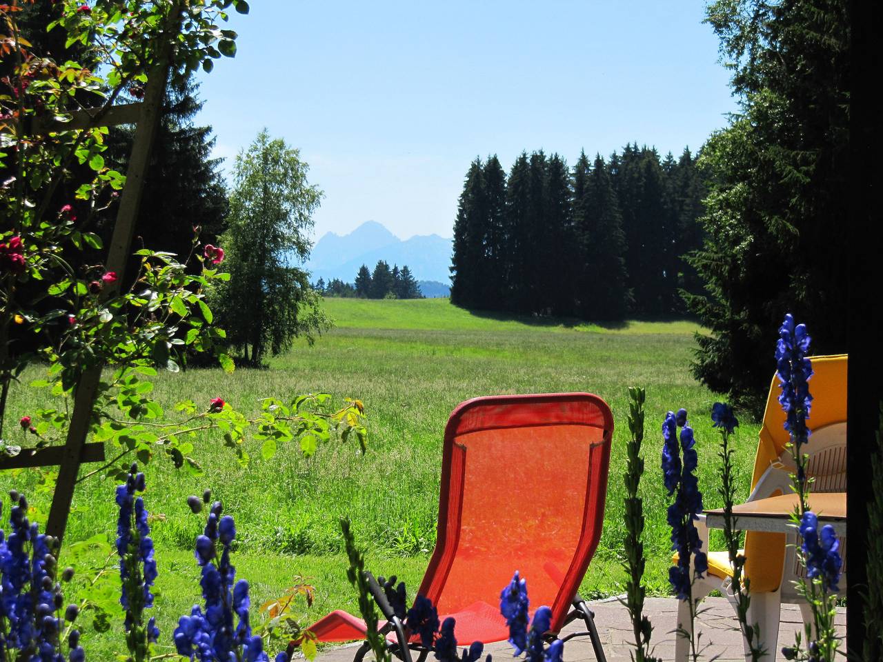 Ganze Ferienwohnung, Ferienhaus Naturidyll am Premer Moor in Prem, Bayerische Alpen